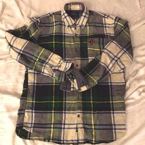 Nice flannel with minor hole / spot.
